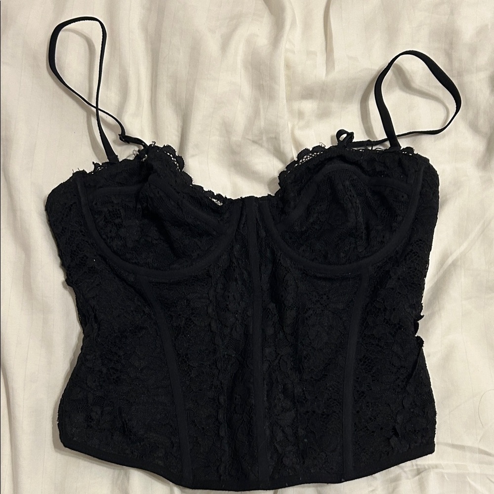 Garage Black Lace corset